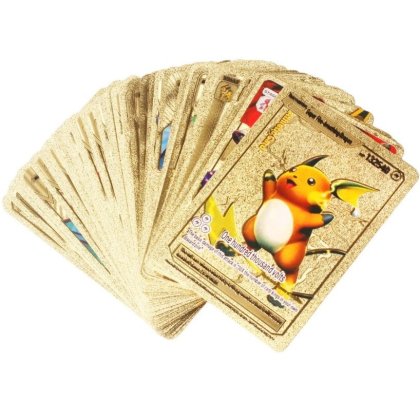 Set 53 Cartonase Pokemon, aurii