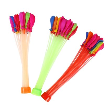Set Baloane Apa, Auto-inchidere, Multicolor, 111 buc, Clasic, Aniversare/Felicitari/Nunta